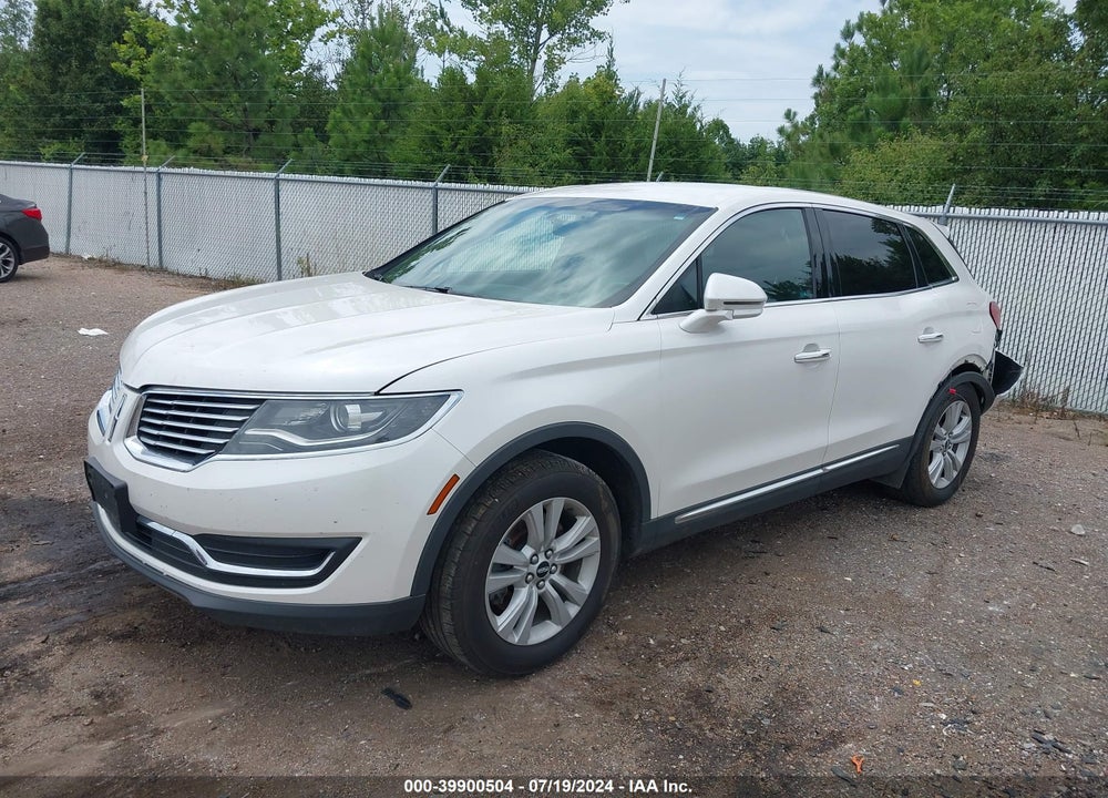 2016 LINCOLN MKX PREMIERE VIN: 2LMTJ8JR7GBL57349