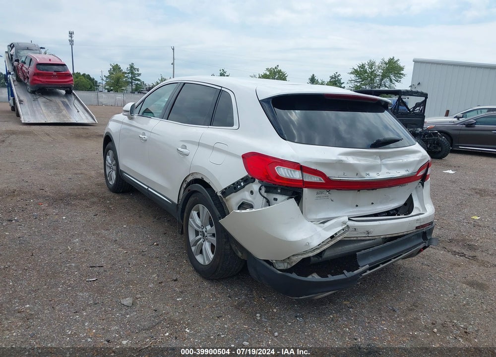 2016 LINCOLN MKX PREMIERE VIN: 2LMTJ8JR7GBL57349