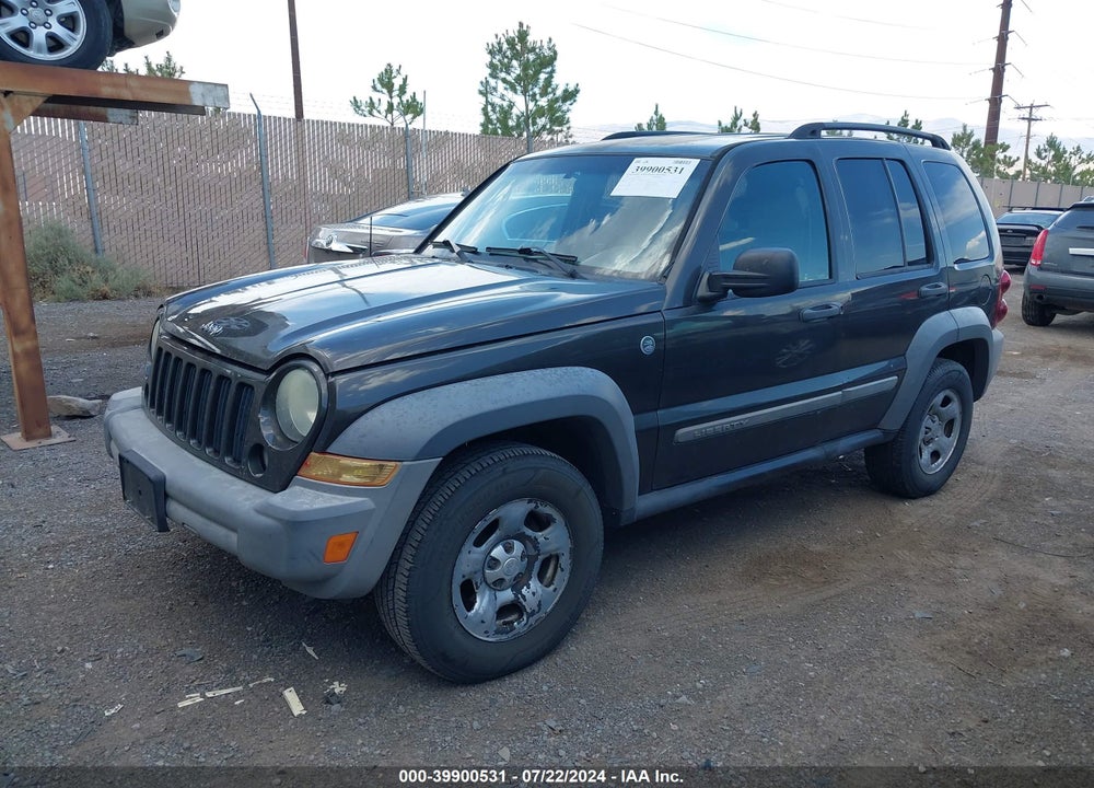 2005 JEEP LIBERTY SPORT VIN: 1J4GL48K45W534720