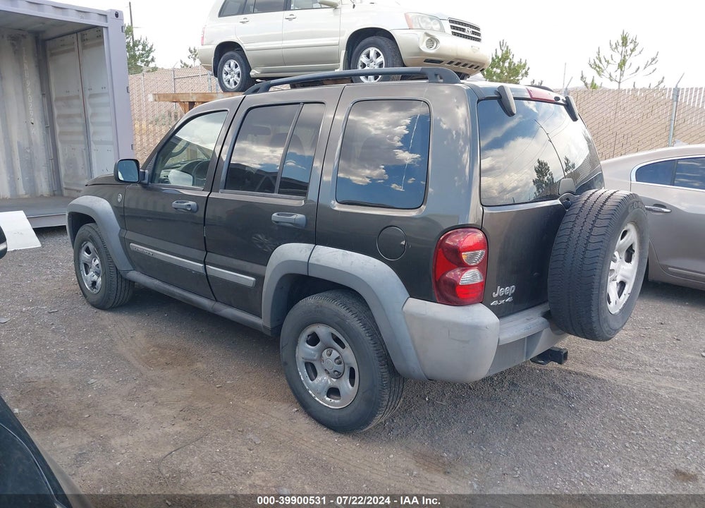2005 JEEP LIBERTY SPORT VIN: 1J4GL48K45W534720