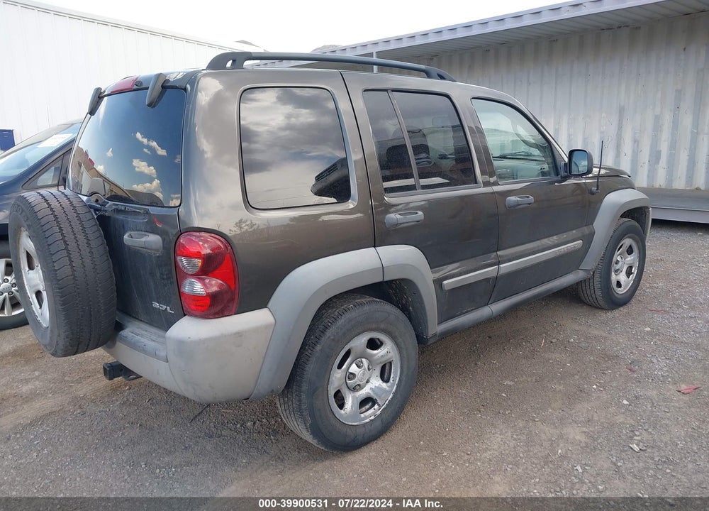 2005 JEEP LIBERTY SPORT VIN: 1J4GL48K45W534720