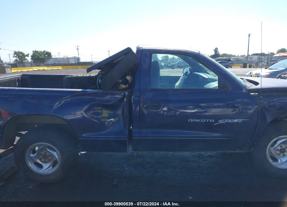1999 DODGE DAKOTA SLT/SPORT VIN: 1B7GG26X7XS216419