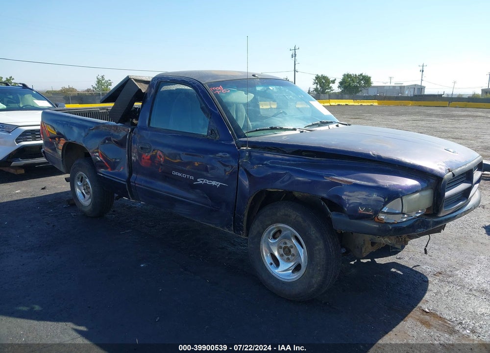 1999 DODGE DAKOTA SLT/SPORT VIN: 1B7GG26X7XS216419