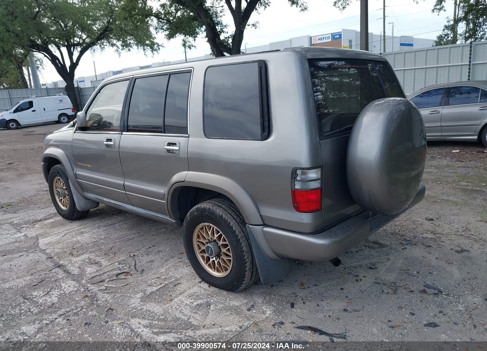 2000 ISUZU TROOPER LIMITED/LS/S VIN: JACDS58X2Y7J11869