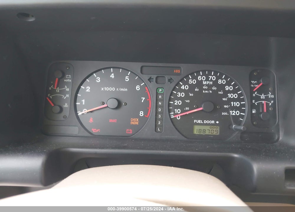 2000 ISUZU TROOPER LIMITED/LS/S VIN: JACDS58X2Y7J11869