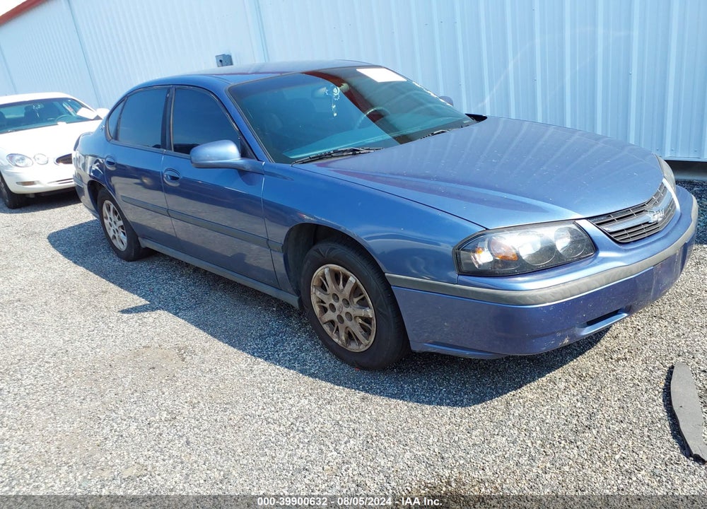 2000 CHEVROLET IMPALA VIN: 2G1WF55E5Y9139674