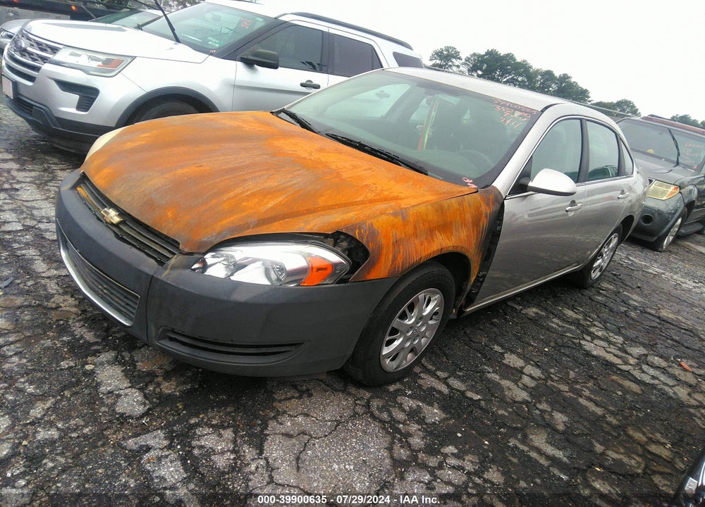 2008 CHEVROLET IMPALA POLICE VIN: 2G1WS583681352900