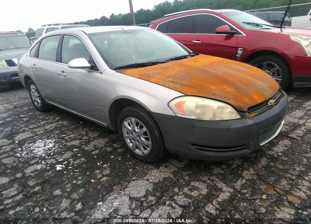 2008 CHEVROLET IMPALA POLICE VIN: 2G1WS583681352900