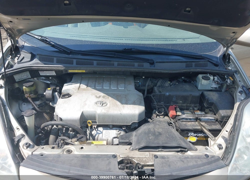 2008 TOYOTA SIENNA XLE VIN: 5TDZK22C68S117966
