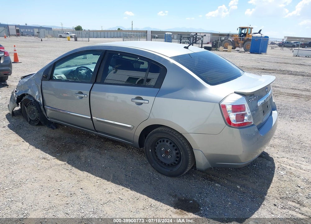 2012 NISSAN SENTRA 2.0 S VIN: 3N1AB6AP5CL782254