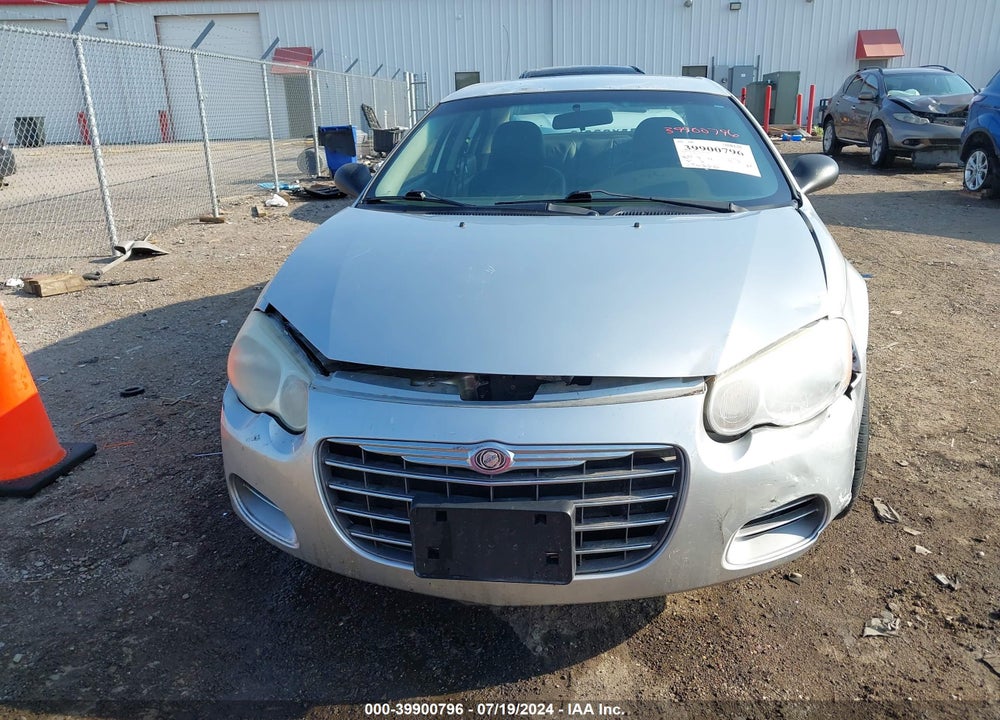 2004 CHRYSLER SEBRING LX VIN: 1C3EL46X84N125348