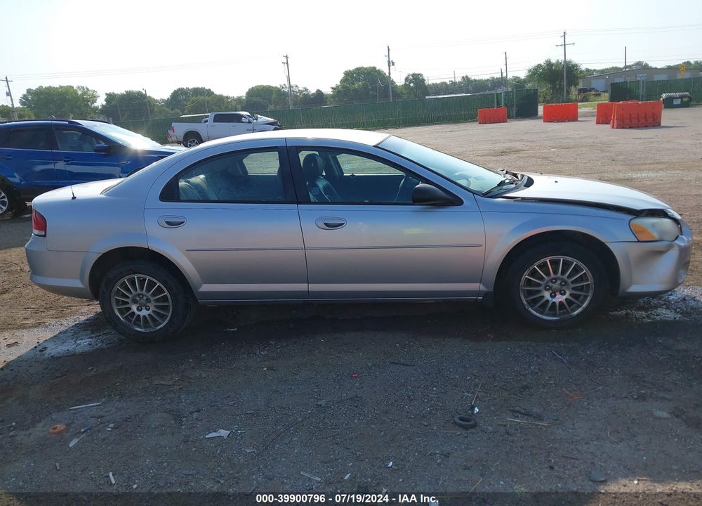 2004 CHRYSLER SEBRING LX VIN: 1C3EL46X84N125348