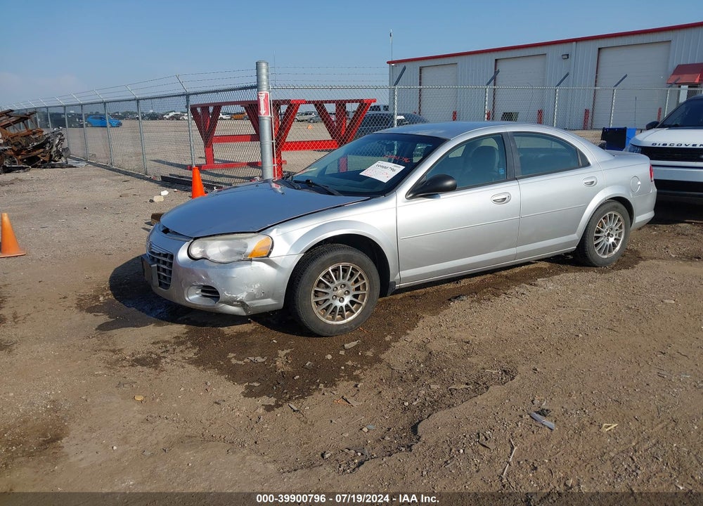 2004 CHRYSLER SEBRING LX VIN: 1C3EL46X84N125348
