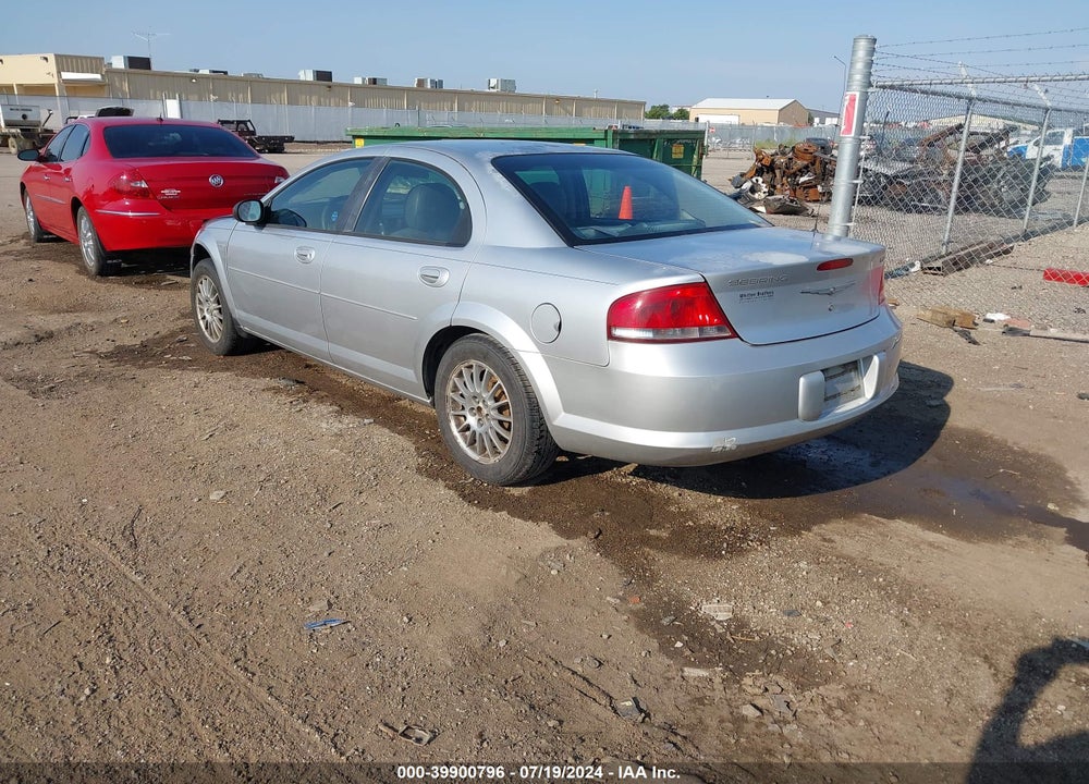 2004 CHRYSLER SEBRING LX VIN: 1C3EL46X84N125348