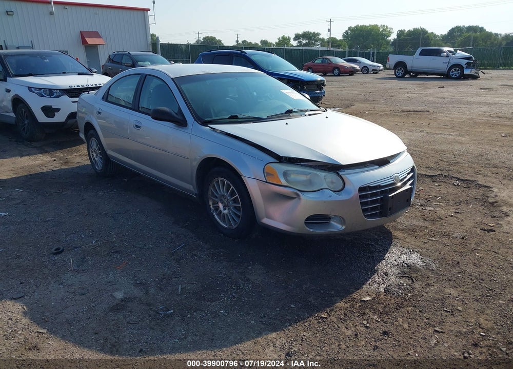 2004 CHRYSLER SEBRING LX VIN: 1C3EL46X84N125348