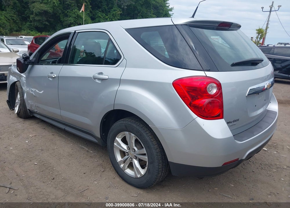 2012 CHEVROLET EQUINOX LS VIN: 2GNFLCEK3C6161930