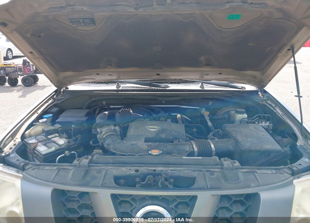 2008 NISSAN XTERRA S VIN: 5N1AN08U88C529313