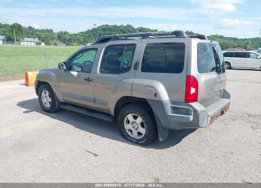 2008 NISSAN XTERRA S VIN: 5N1AN08U88C529313