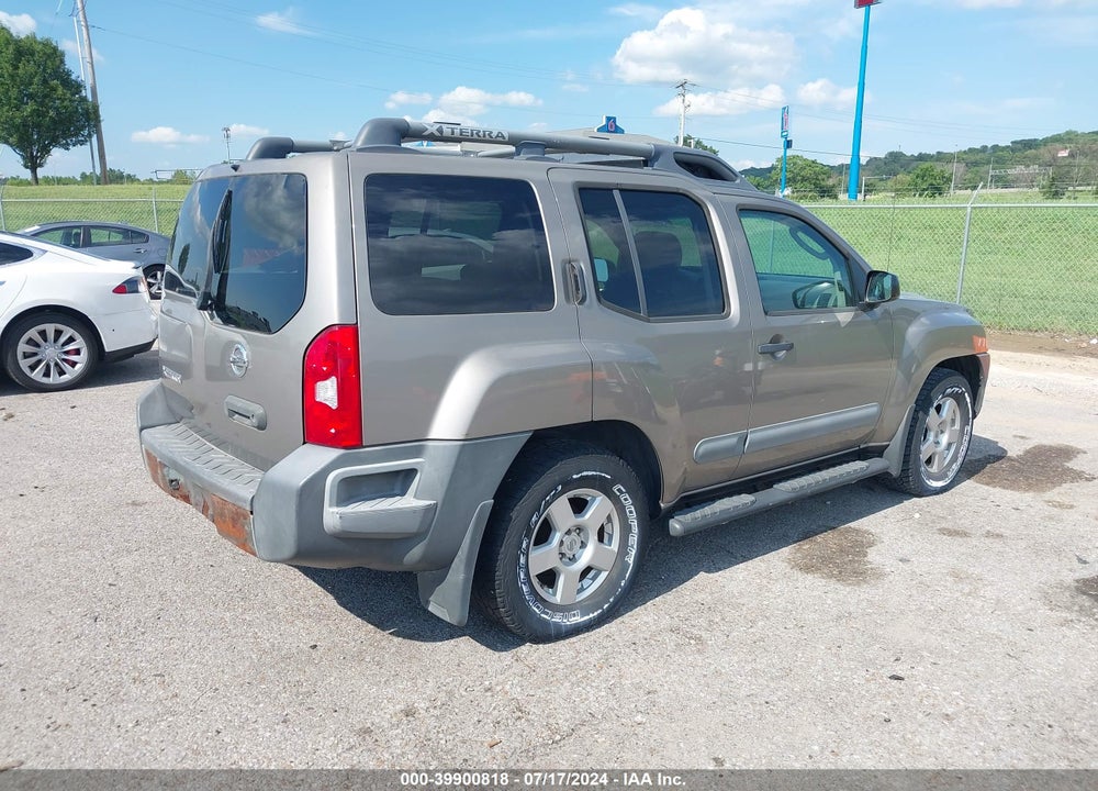 2008 NISSAN XTERRA S VIN: 5N1AN08U88C529313