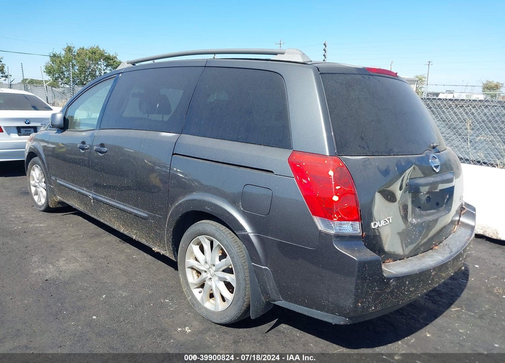 2006 NISSAN QUEST 3.5 S VIN: 5N1BV28U56N121773