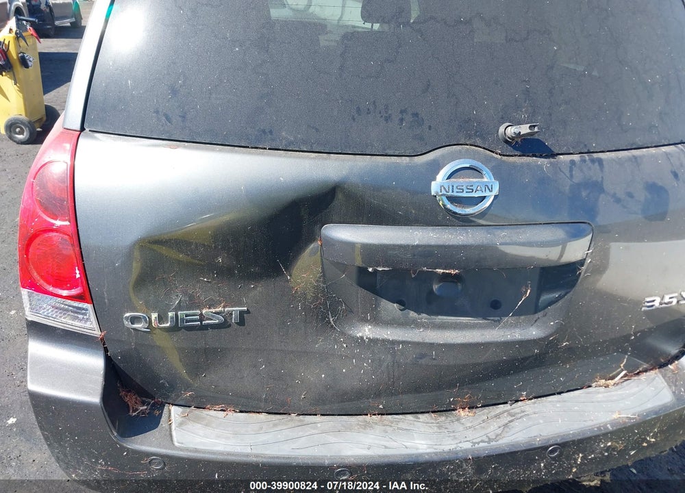 2006 NISSAN QUEST 3.5 S VIN: 5N1BV28U56N121773