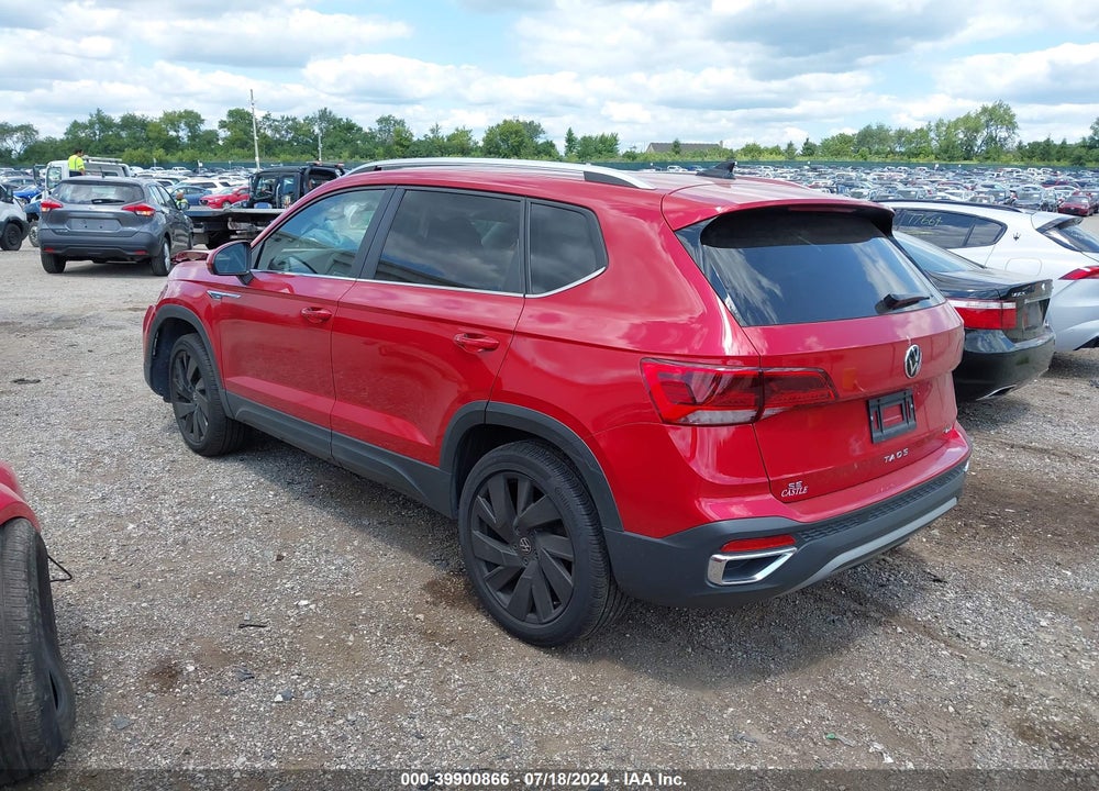 2023 VOLKSWAGEN TAOS VIN: 3VVVX7B26PM353327