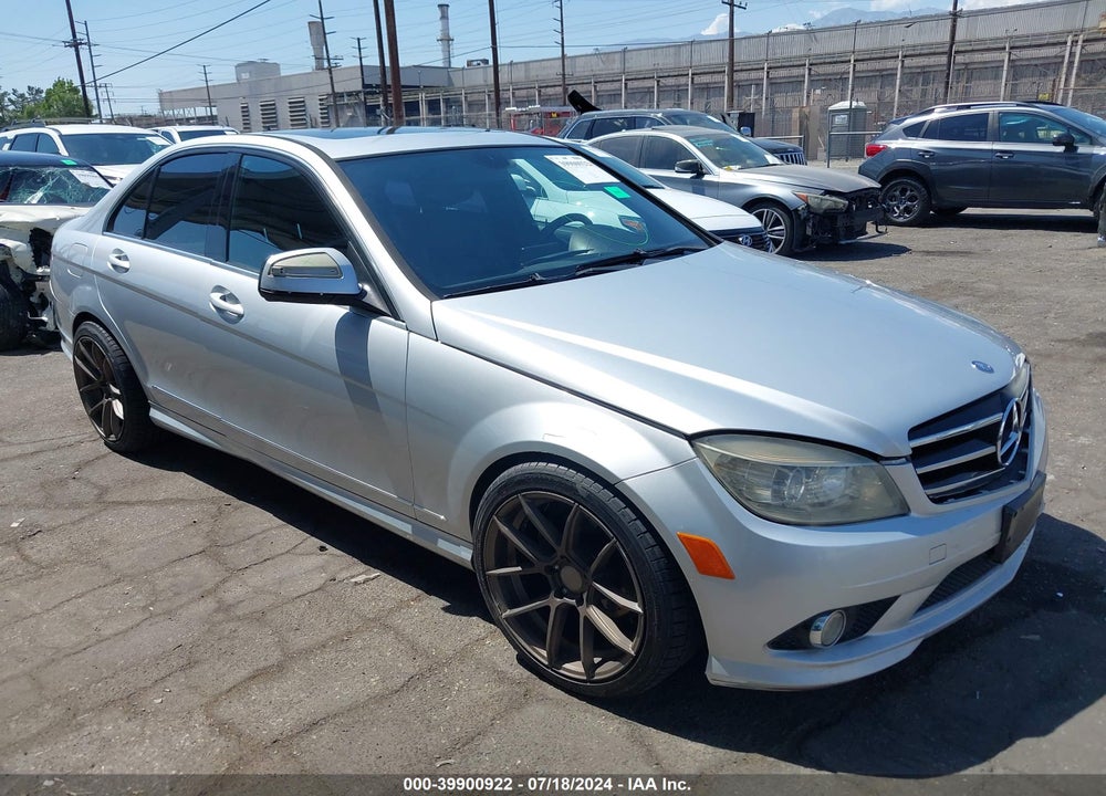 2009 MERCEDES-BENZ C 300 LUXURY/SPORT VIN: WDDGF54X59R077799