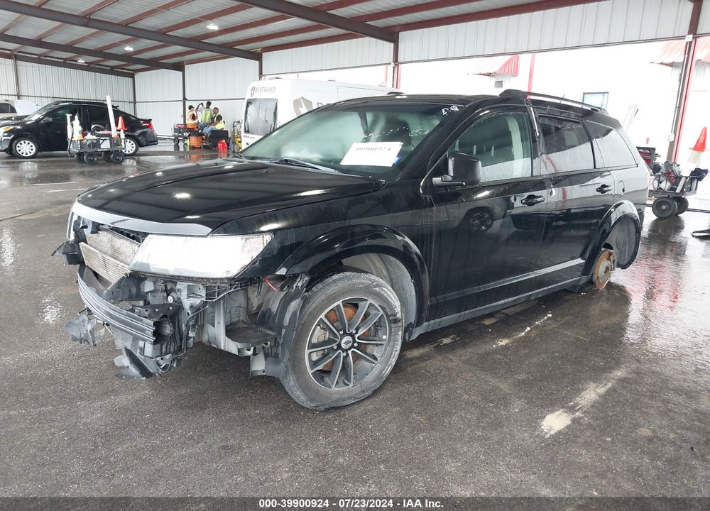 2018 DODGE JOURNEY SE VIN: 3C4PDCAB1JT381852