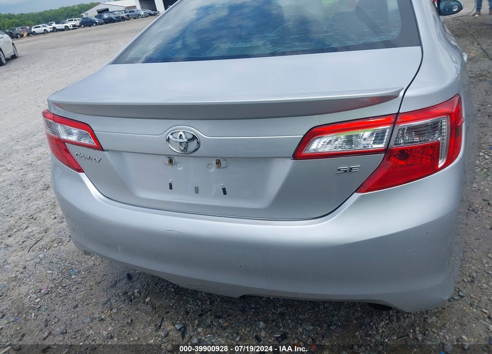 2012 TOYOTA CAMRY SE VIN: 4T1BF1FK5CU048673