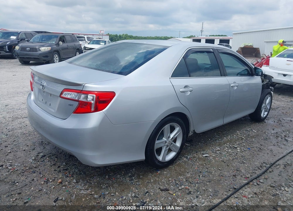 2012 TOYOTA CAMRY SE VIN: 4T1BF1FK5CU048673