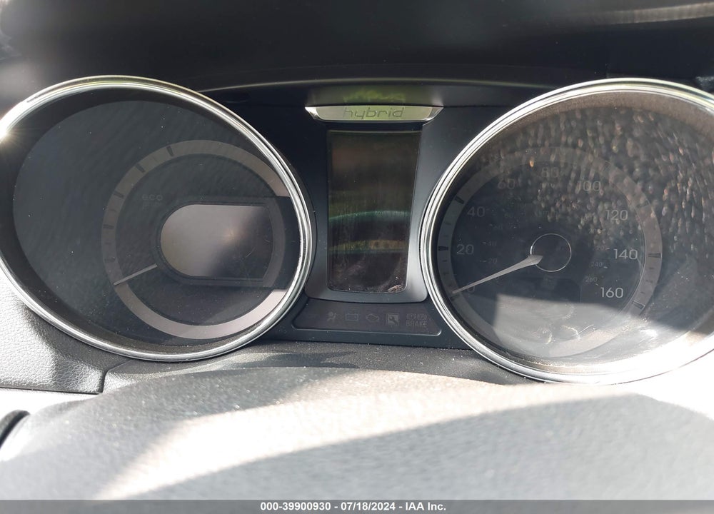 2013 HYUNDAI SONATA HYBRID LIMITED VIN: KMHEC4A49DA075457