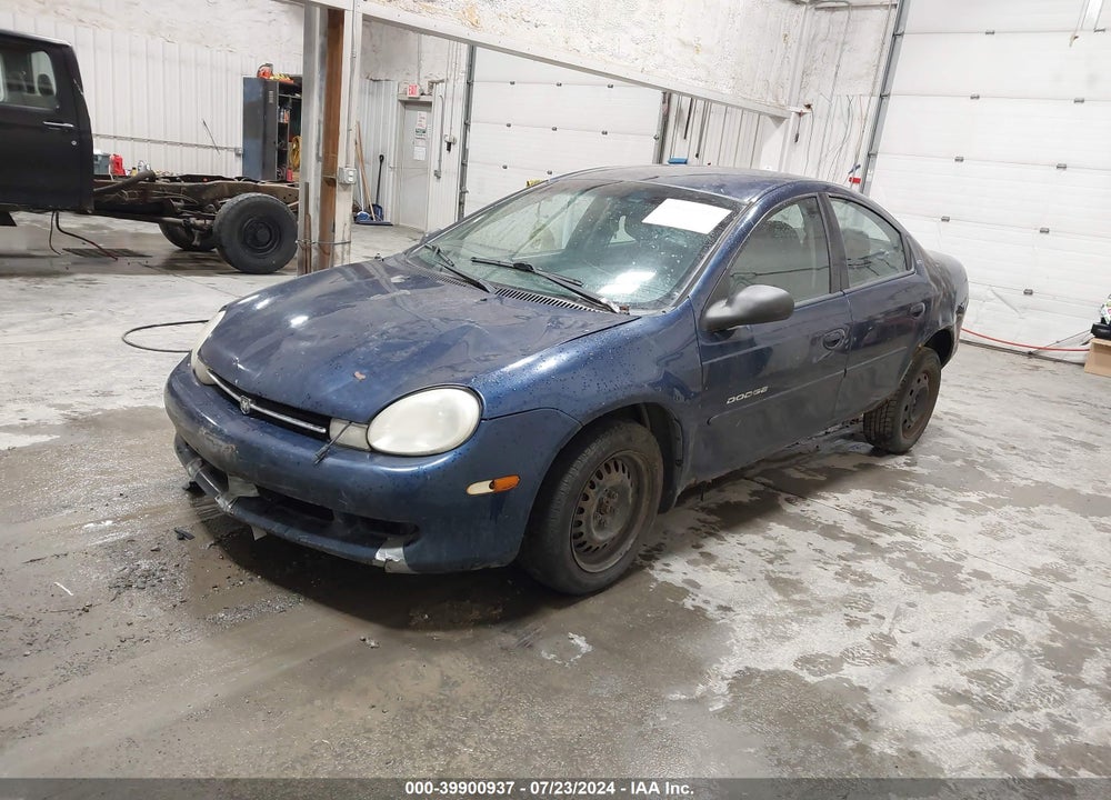 2001 DODGE NEON SE VIN: 1B3AS46C91D261551