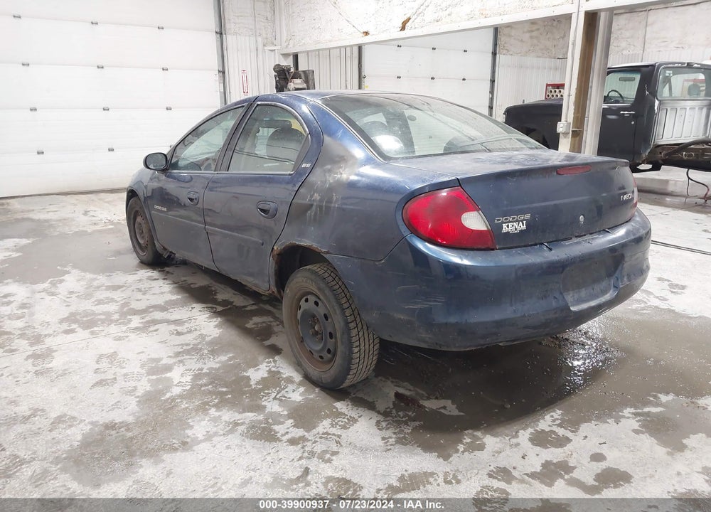 2001 DODGE NEON SE VIN: 1B3AS46C91D261551