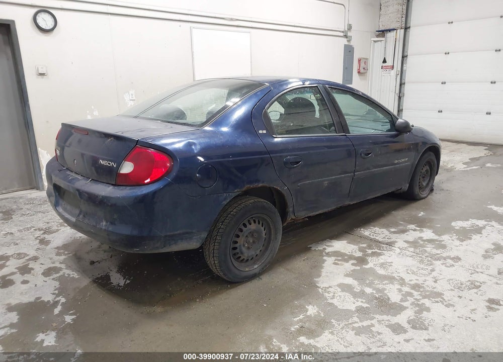 2001 DODGE NEON SE VIN: 1B3AS46C91D261551