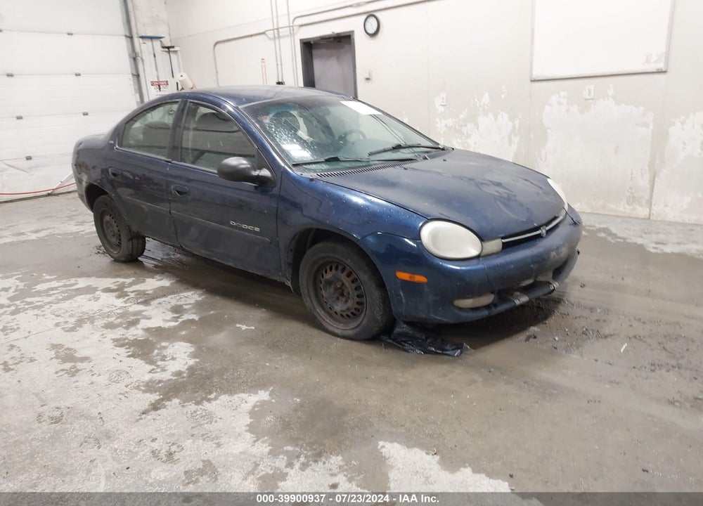 2001 DODGE NEON SE VIN: 1B3AS46C91D261551