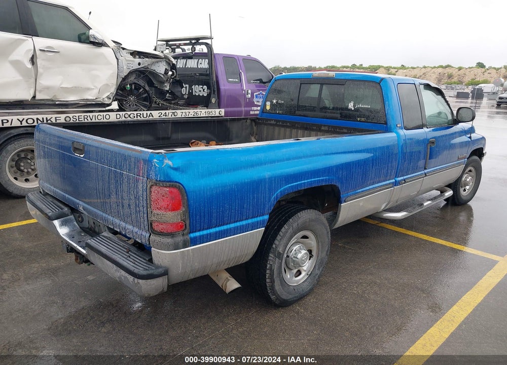 1998 DODGE RAM 2500 ST VIN: 1B7KC2363WJ228038