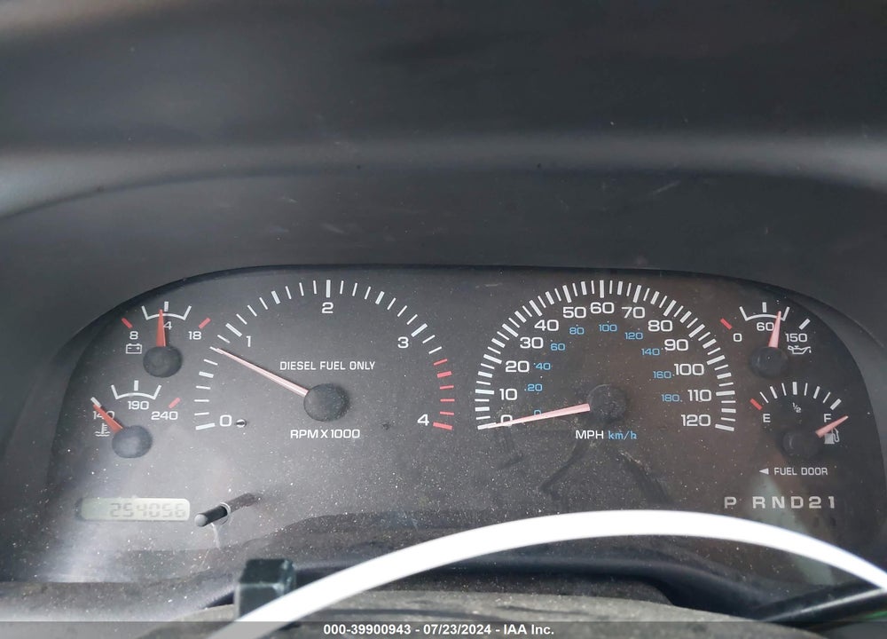 1998 DODGE RAM 2500 ST VIN: 1B7KC2363WJ228038