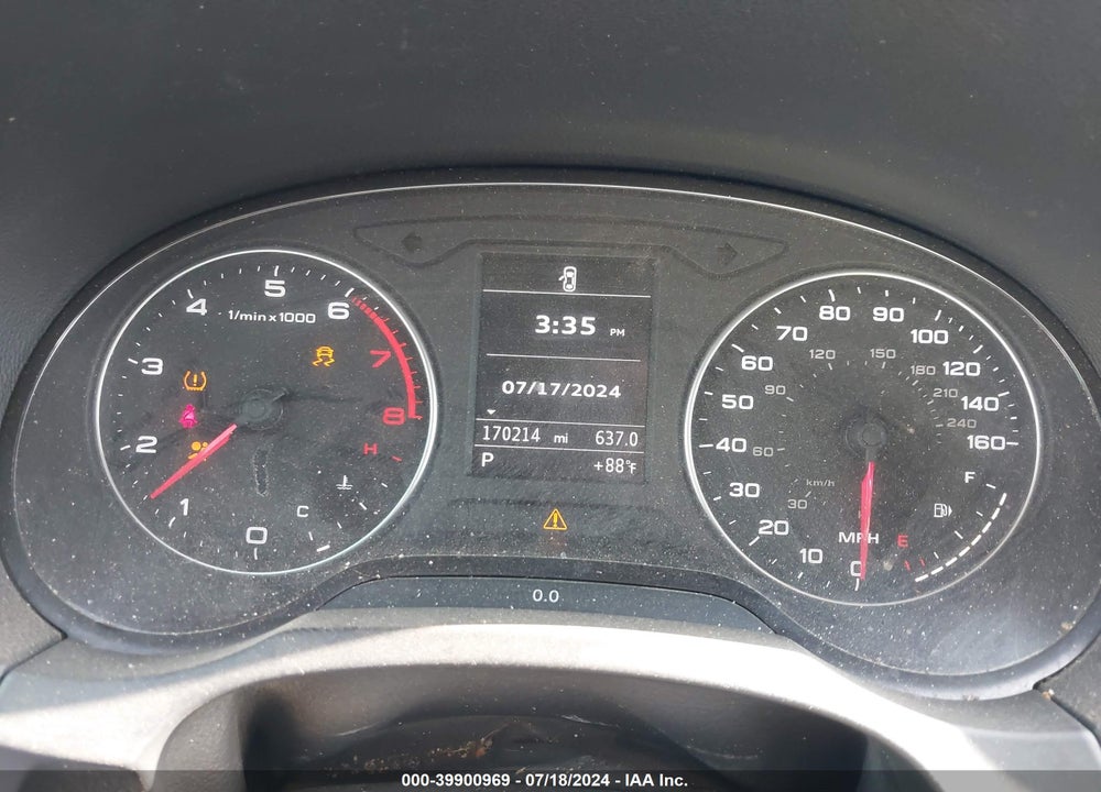2015 AUDI A3 1.8T PREMIUM VIN: WAUACGFF1F1022704