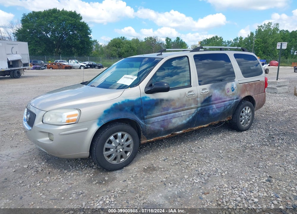 2007 BUICK TERRAZA CXL VIN: 5GADV33W67D166404