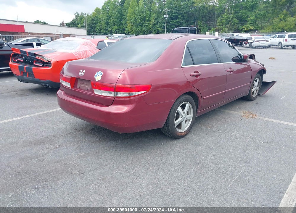2004 HONDA ACCORD 2.4 EX VIN: 1HGCM566X4A111022