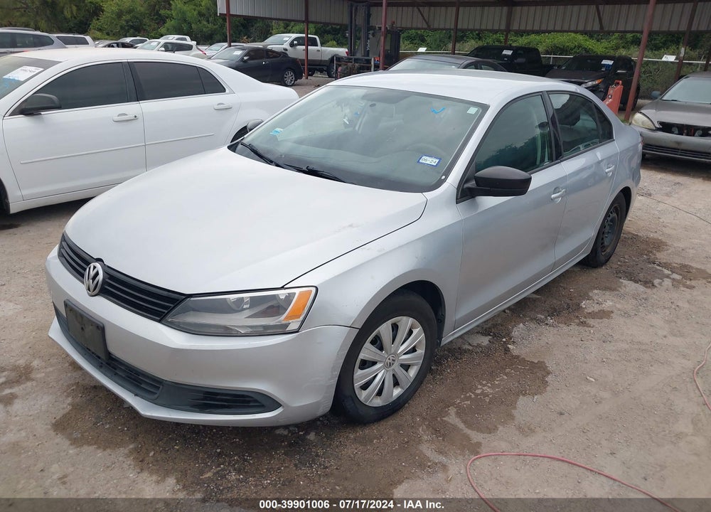 2014 VOLKSWAGEN JETTA 2.0L S VIN: 3VW1K7AJ6EM333447