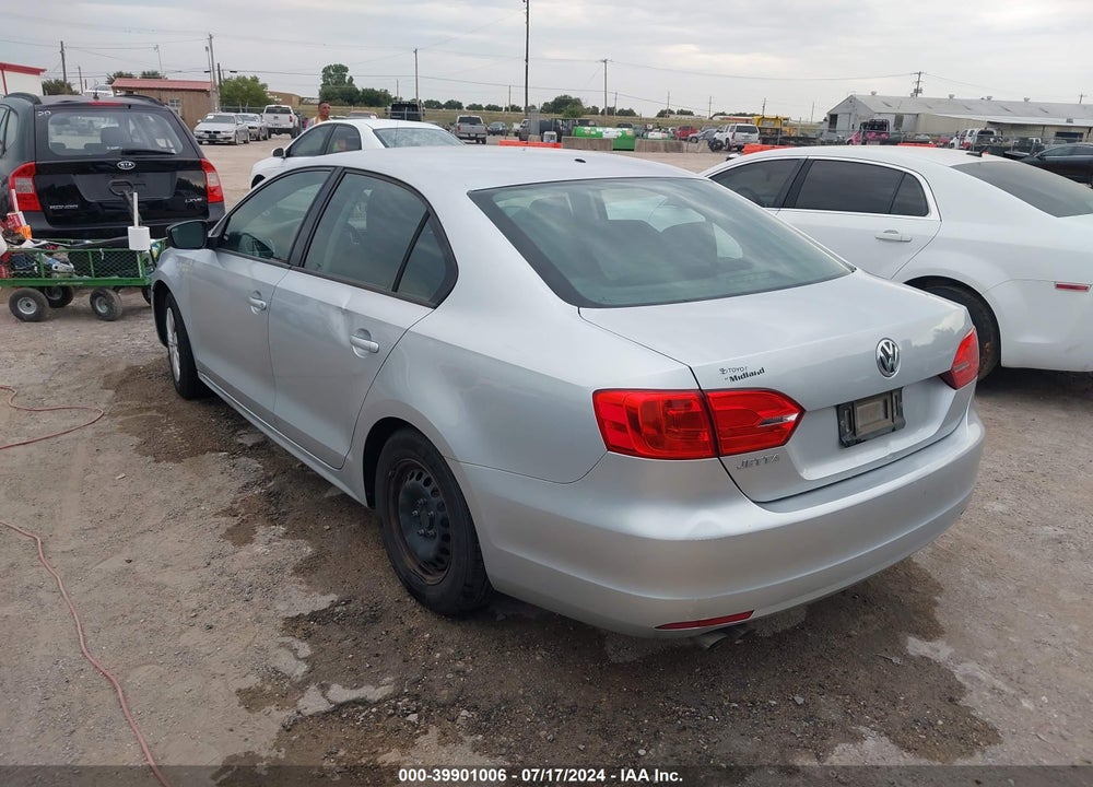 2014 VOLKSWAGEN JETTA 2.0L S VIN: 3VW1K7AJ6EM333447