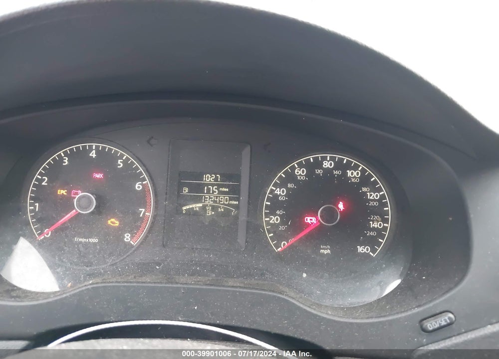 2014 VOLKSWAGEN JETTA 2.0L S VIN: 3VW1K7AJ6EM333447