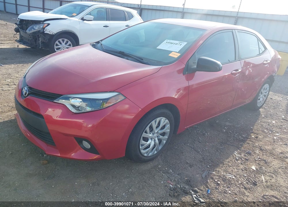 2014 TOYOTA COROLLA LE PLUS VIN: 5YFBURHE7EP024360