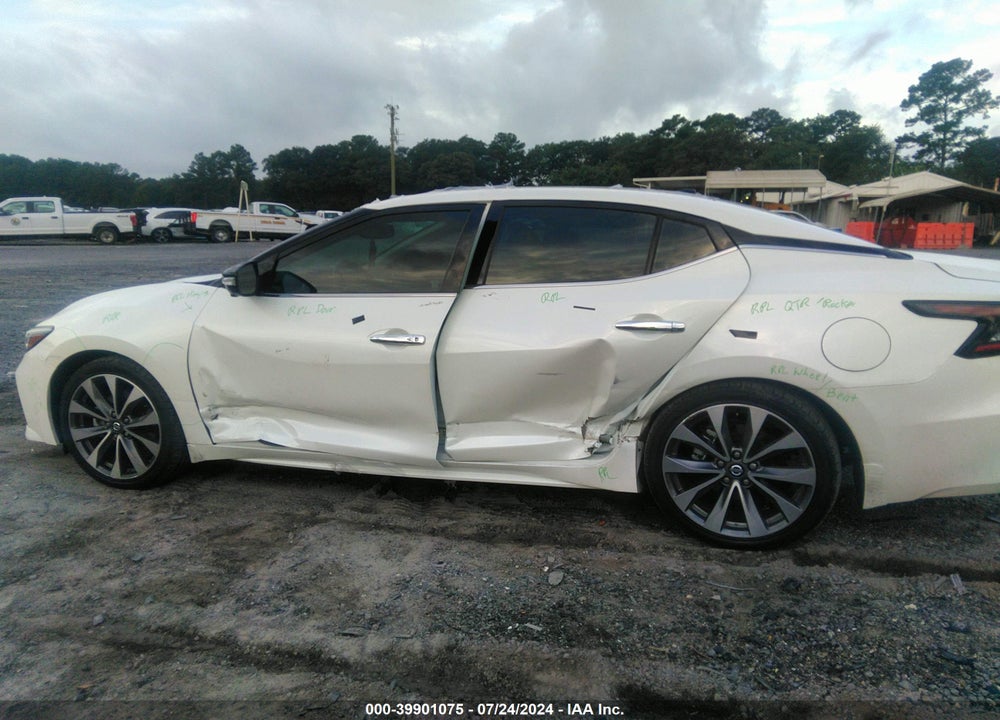 2019 NISSAN MAXIMA 3.5 PLATINUM VIN: 1N4AA6AV0KC383931
