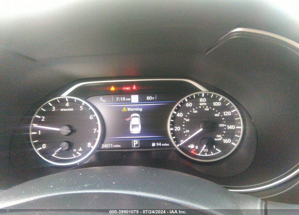2019 NISSAN MAXIMA 3.5 PLATINUM VIN: 1N4AA6AV0KC383931