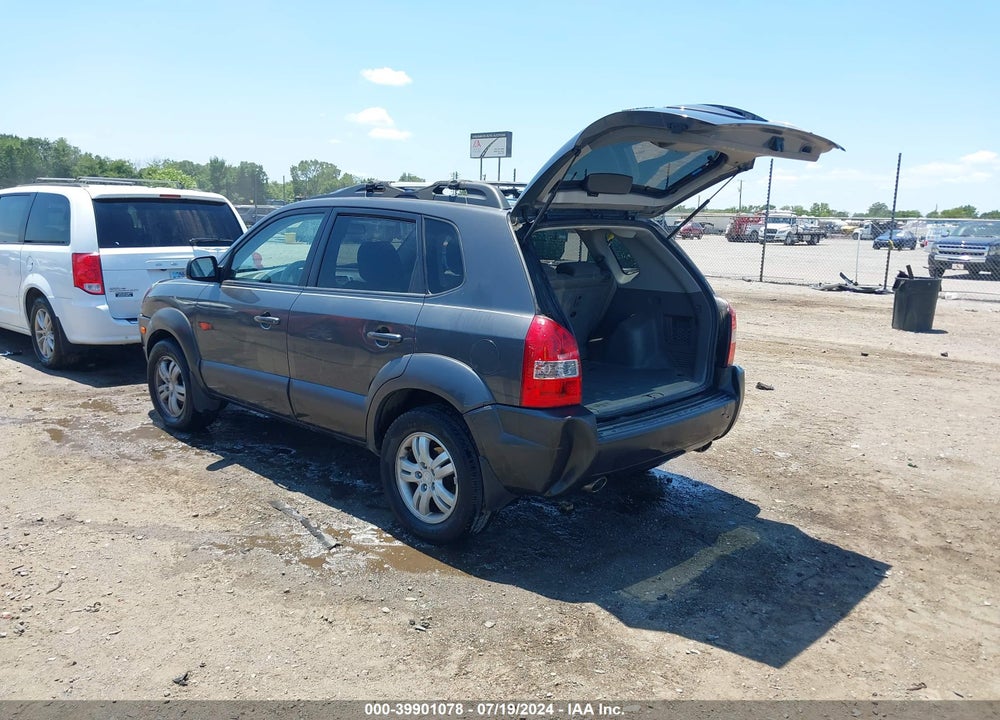 2007 HYUNDAI TUCSON LIMITED/SE VIN: KM8JN12D87U637793