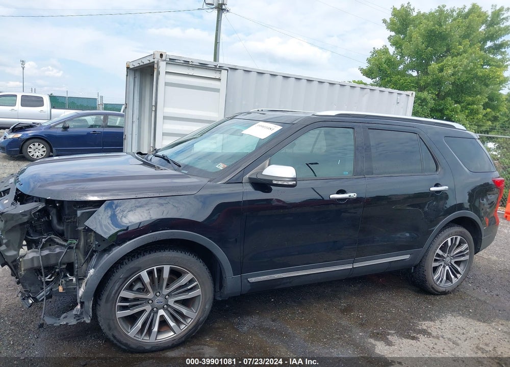 2016 FORD EXPLORER PLATINUM VIN: 1FM5K8HTXGGC55264