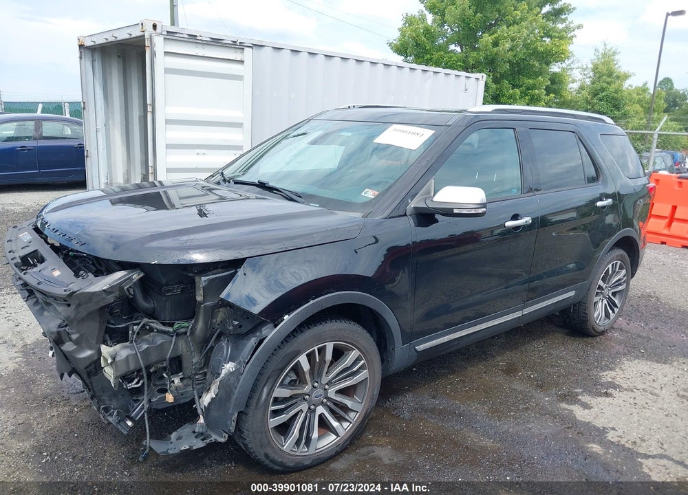 2016 FORD EXPLORER PLATINUM VIN: 1FM5K8HTXGGC55264