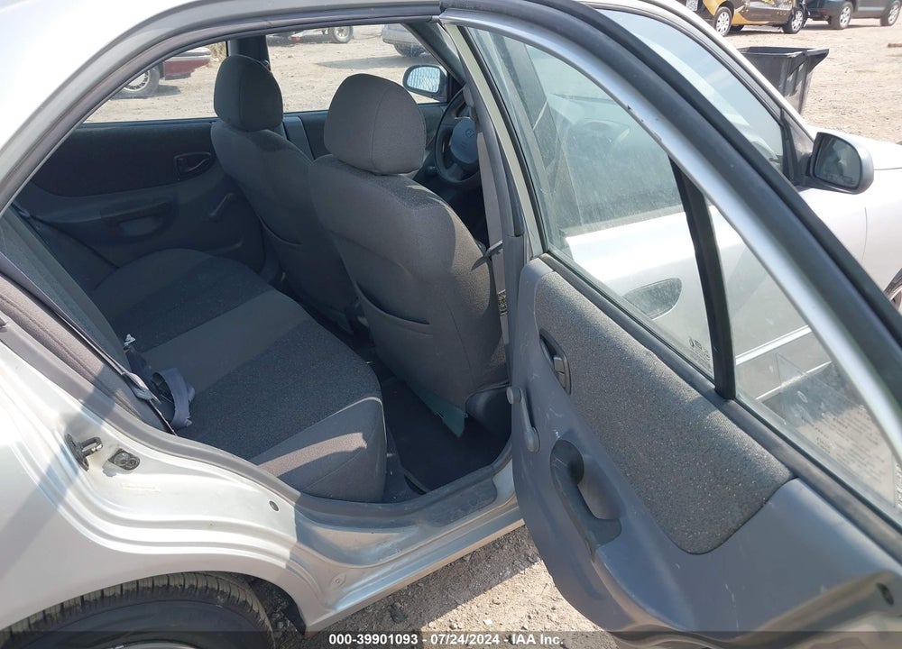 2001 HYUNDAI ACCENT GL VIN: KMHCG45C51U170640